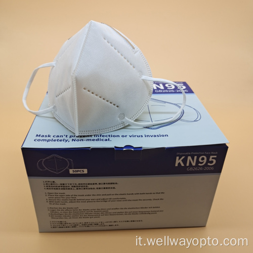 Folding Prevent PM2.5 Maschera protettiva antipolvere FFP2